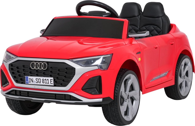 Elektrisches Kinderauto Audi SQ8, rot, mit Fernbedienung