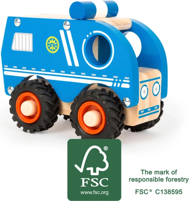 Small Foot Holz-Polizeiauto