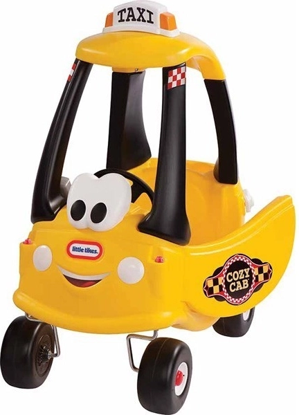 Little Tikes Rutschauto Cozy Coupe Taxi für Kinder – Gelb