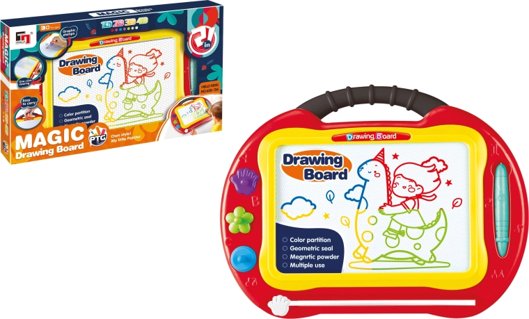 Magnetische Zeichentafel mittel Magic, farbig