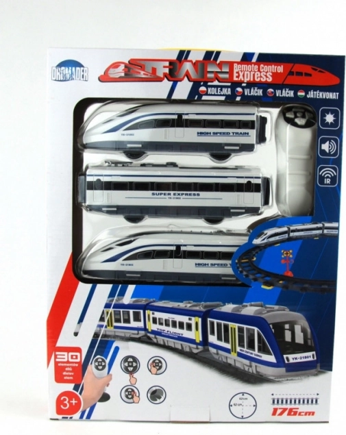 Funkferngesteuerter Zug mit Lichtern und Geräuschen