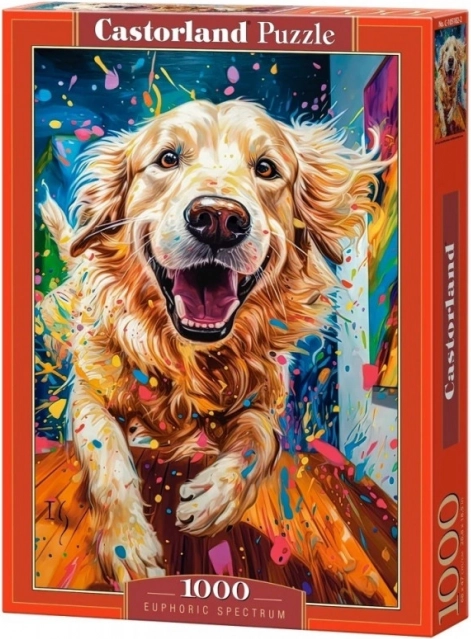 Puzzle 1000 Teile Lucky Dog Euphorisches Spektrum