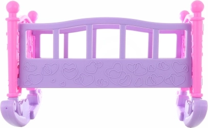 Plastische Wiege für Puppen 45 cm