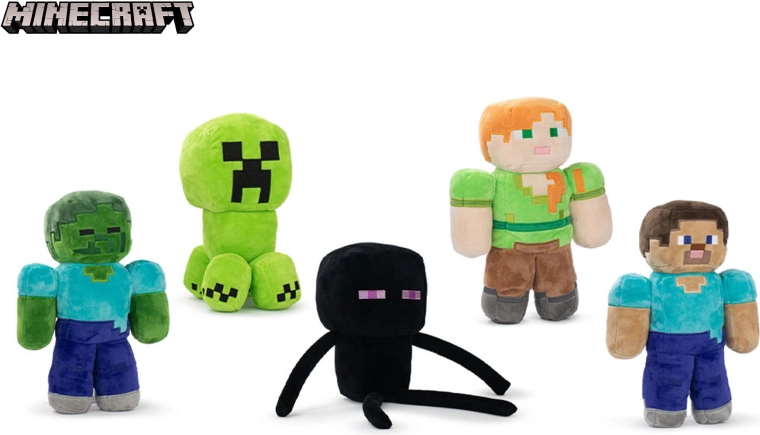 Minecraft Plüschfigur 30 cm (5 Varianten), ab Geburt