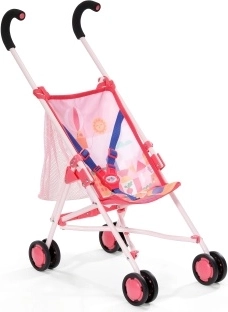 BABY born Puppenbuggy mit Stäbchen und Netz – rosa