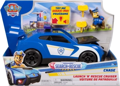 Paw Patrol Chase’ Rettungsfahrzeug mit Licht- und Soundeffekten