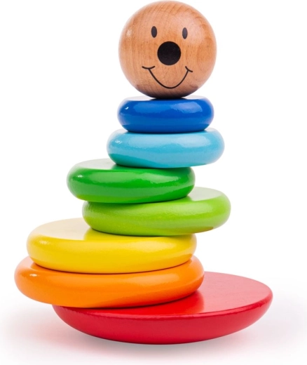 Tidlo magnetischer Stapelturm für Kinder