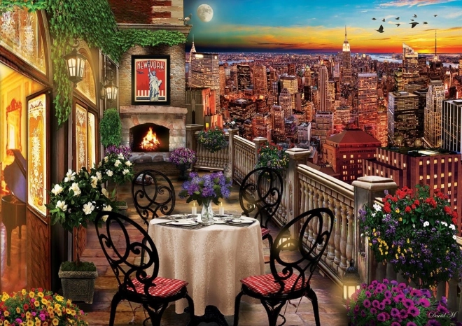 Puzzle Abendessen in New York 1000 Teile ART PUZZLE