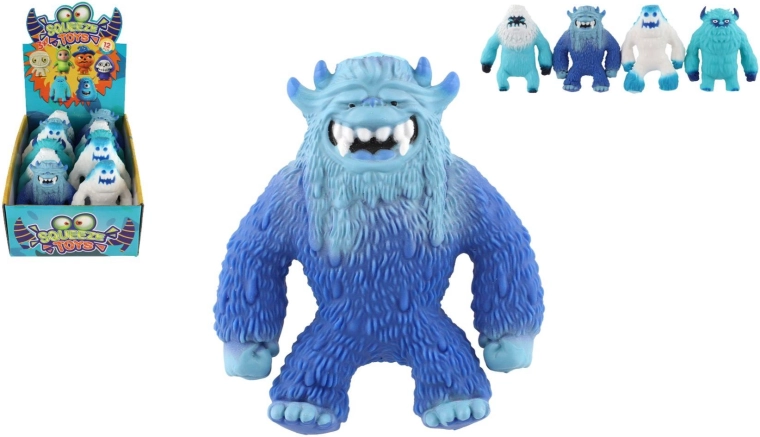 Antistress-Dehnmonster aus Silikon, mit Sand gefüllt, 13 cm