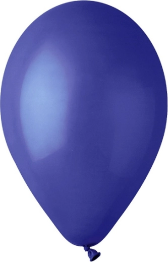 Pastellballons 25 cm – dunkelblau