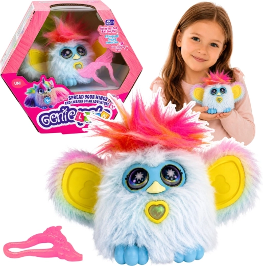 Interaktives Genie-Pets-Wesen mit Licht, Sound und Anhänger
