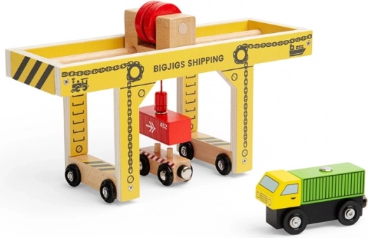 BIGJIGS Rail Holz-Portalkran