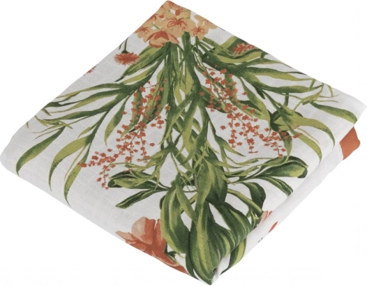 Tommy Lise Bambus Mulltuch Scarlet Dreams 106x106 cm