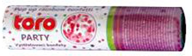 Abschussbare Regenbogen-Konfetti 15 cm