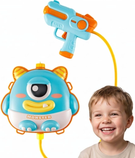 Woopie elektrische Wasserpistole mit Rucksack UFO Monster 2,1 l