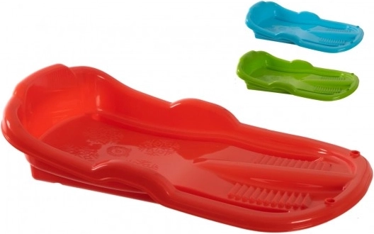 Technok Kinder-Kunststoffbob 63 × 36 cm in 3 Farben - 1 Stück