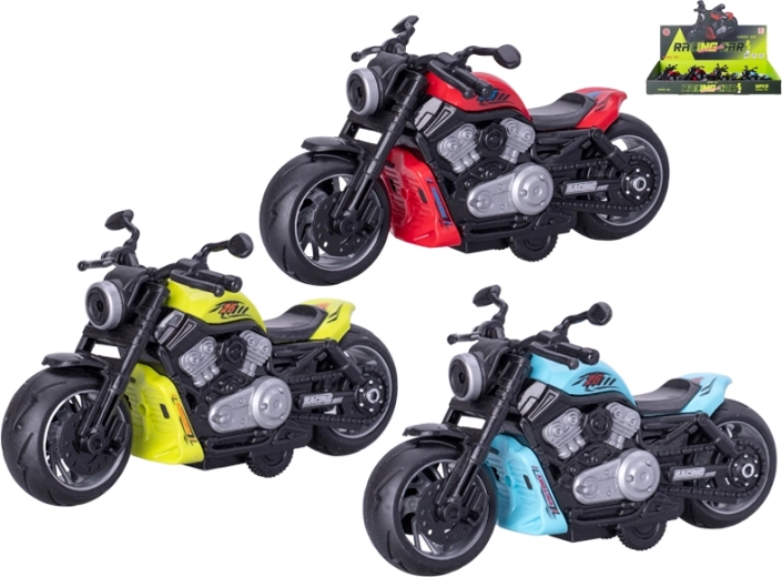 Kindermotorrad mit Rückzugantrieb 13,5 cm