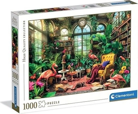 Clementoni Puzzle 1000 Teile The Greenhouse Library
