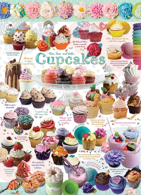 Puzzle COBBLE HILL Zeit für Cupcakes 1000 Teile