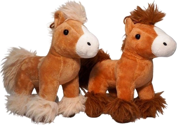 Kleines flauschiges Pferdchen – 1 Stück