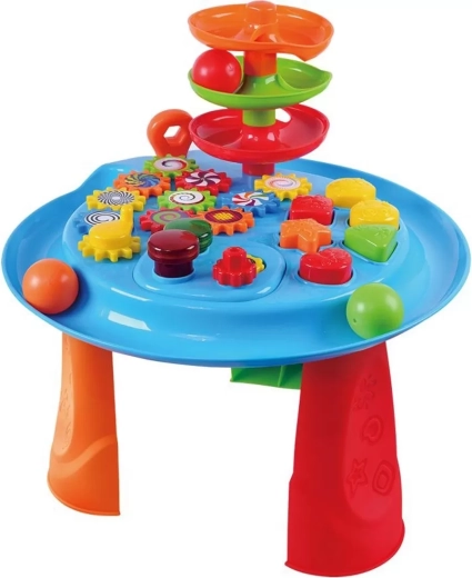 Playgo Spieltisch mit Zahnrädern