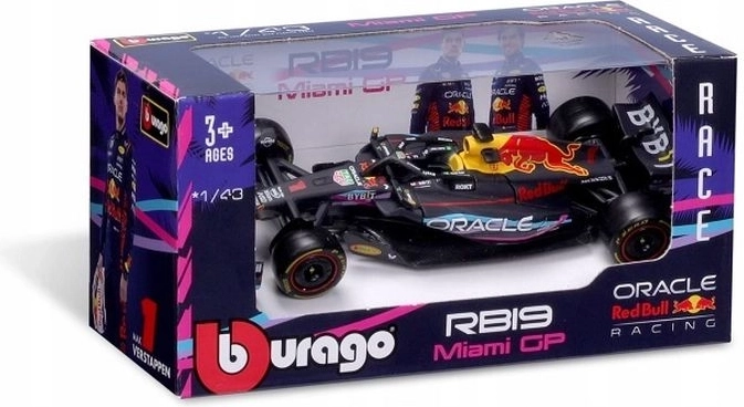 Sammlermodell BBU Oracle Red Bull Racing Miami 1:43