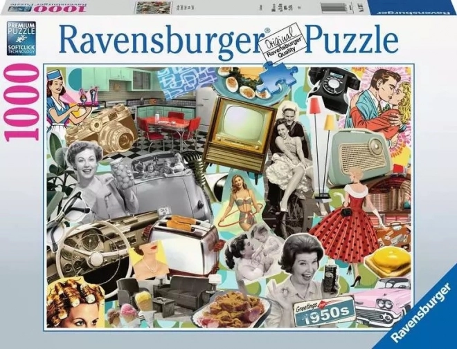Puzzle 1000 Teile 50er Jahre Ravensburger