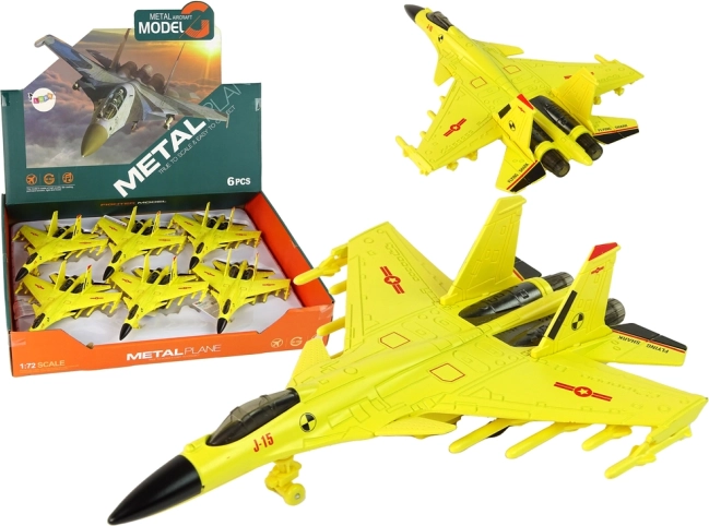 Gelbes Reibungs-Jagdflugzeug 1:72