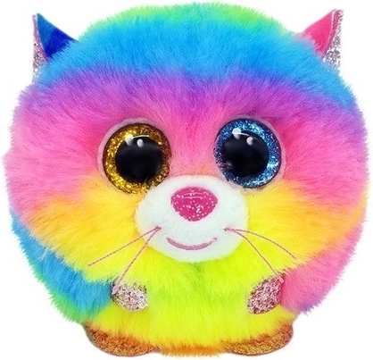 Plüschspielzeug Ty Puffies Katze Gizmo regenbogenfarben 8 cm