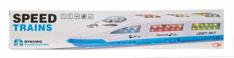 Batteriebetriebene Lokomotive mit LED-Licht