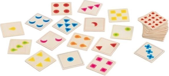 Action-Spiel Farben und Formen GOKI