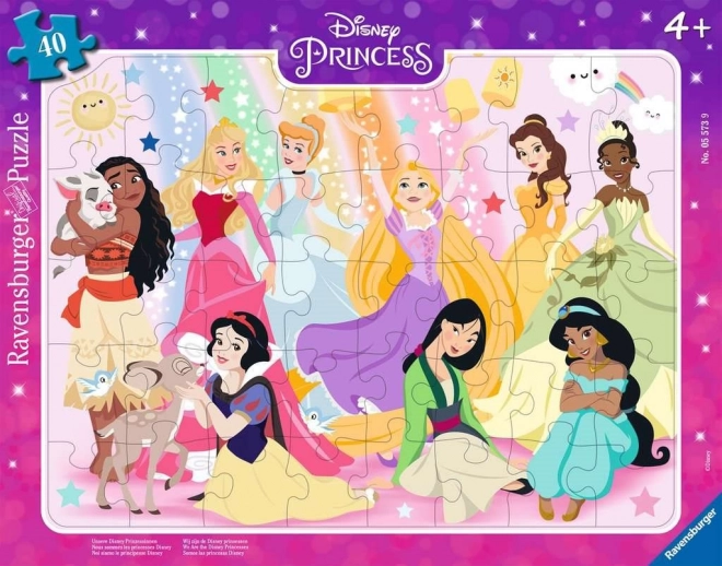 Puzzle Disney Prinzessinnen 40 Teile