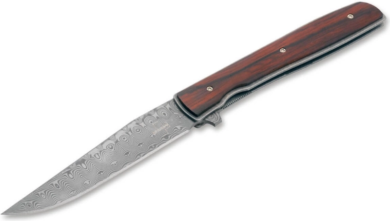 Böker Plus Urban Trapper Cocobolo Damascus Klappmesser 8,8 cm