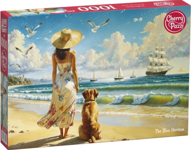Cherry Pazzi Puzzle Blauer Horizont 1000 Teile