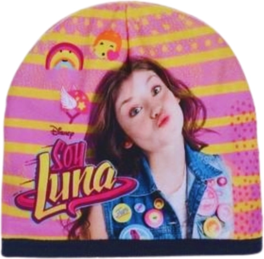 Soy Luna Mütze mit dunkelblauem Saum – 1 Stück
