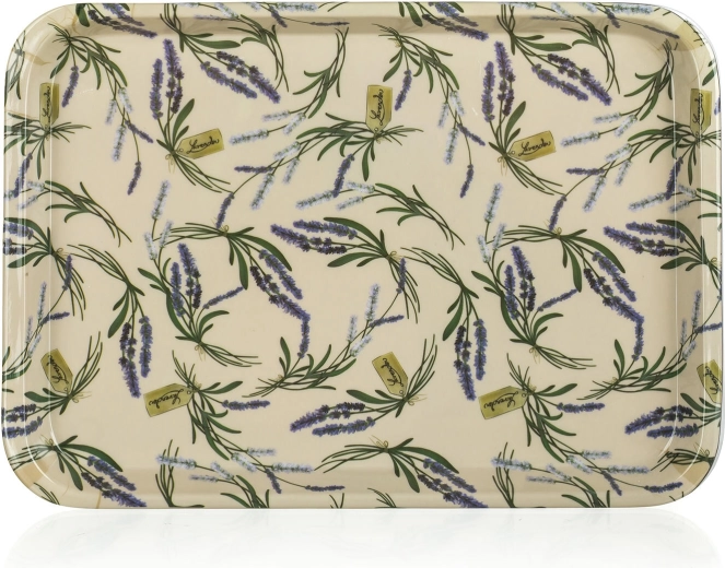 Tablett LAVENDER aus Melamin 30 × 21,5 cm