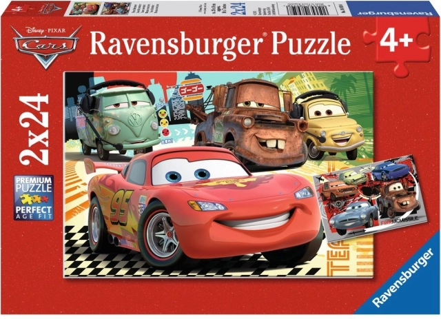 Ravensburger Puzzle Cars 2 – Europareise 2×24 Teile