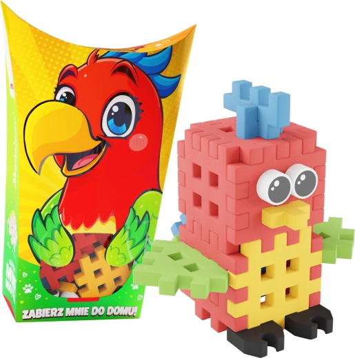 Bauset Mini Waffle Pocket Pets – Papagei