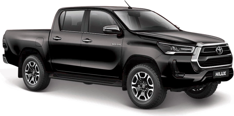 Maisto Special Edition Toyota Hilux schwarz 1:24