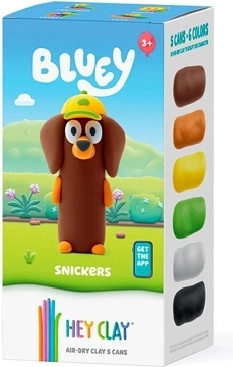 Hey Clay Bluey Snickers – Set mit 5 Dosen
