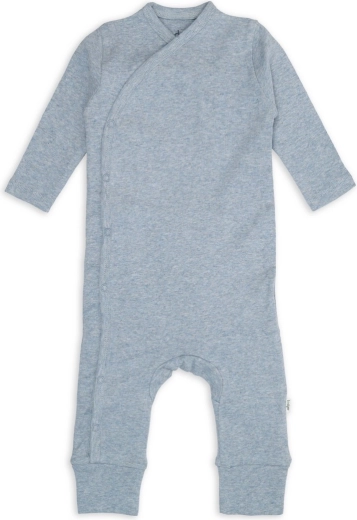 Lodger Baby-Overall aus Bio-Baumwolle Melange Blue Fogg Gr. 56