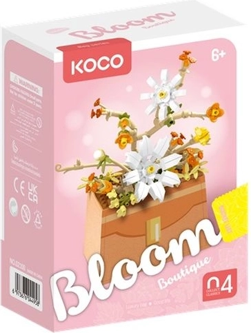 KOCO Bauset Blumen in einer Tasche Winter 232 Teile – 1 Stück