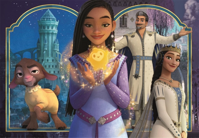 Puzzle 104 Teile DISNEY Wish – CLEMENTONI