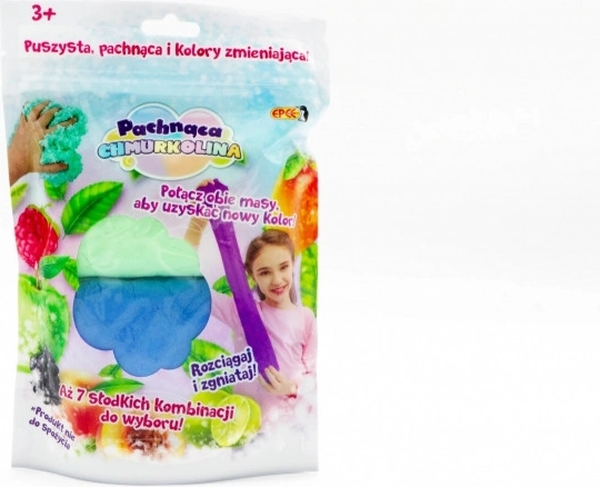 Duftender Wolkenklumpen 1 Packung, Serie 4, Farbmix (2×30 g) grün+blau (Minze)