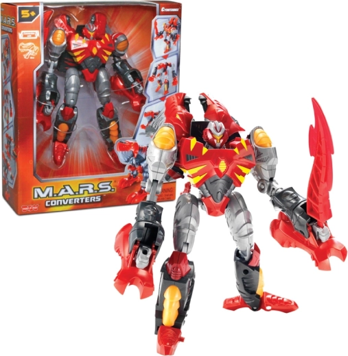 Robot M.A.R.S Converters Dino – verwandelbare Dinosaurier T‑Rex und Stegosaurus