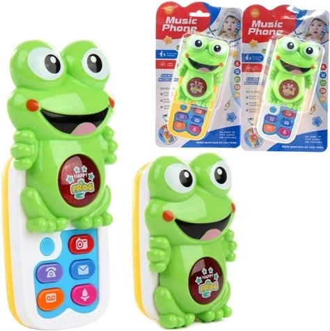 Musiktelefon Frosch - 1 Stück