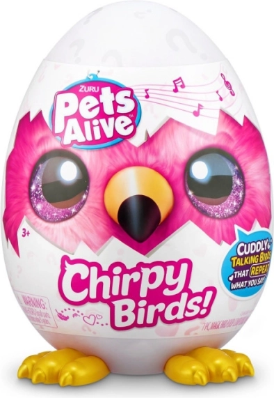 Interaktive Maskottchen Happy Birds Karton 12 Stück