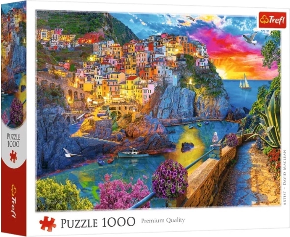 Trefl Puzzle 1000 Teile – Abendspaziergang durch Cinque Terre