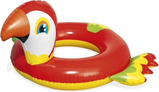 Aufblasbarer Kinder-Schwimmring Papagei BESTWAY 84 × 76 cm, Vinyl
