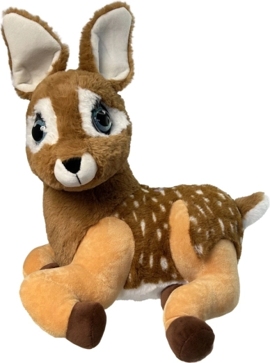 Sprechende Plüsch-Rehkuh Karamelka 36 cm